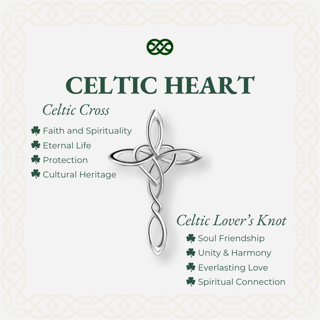 Celtic Heart™ Pendant — 18K White Gold Necklace