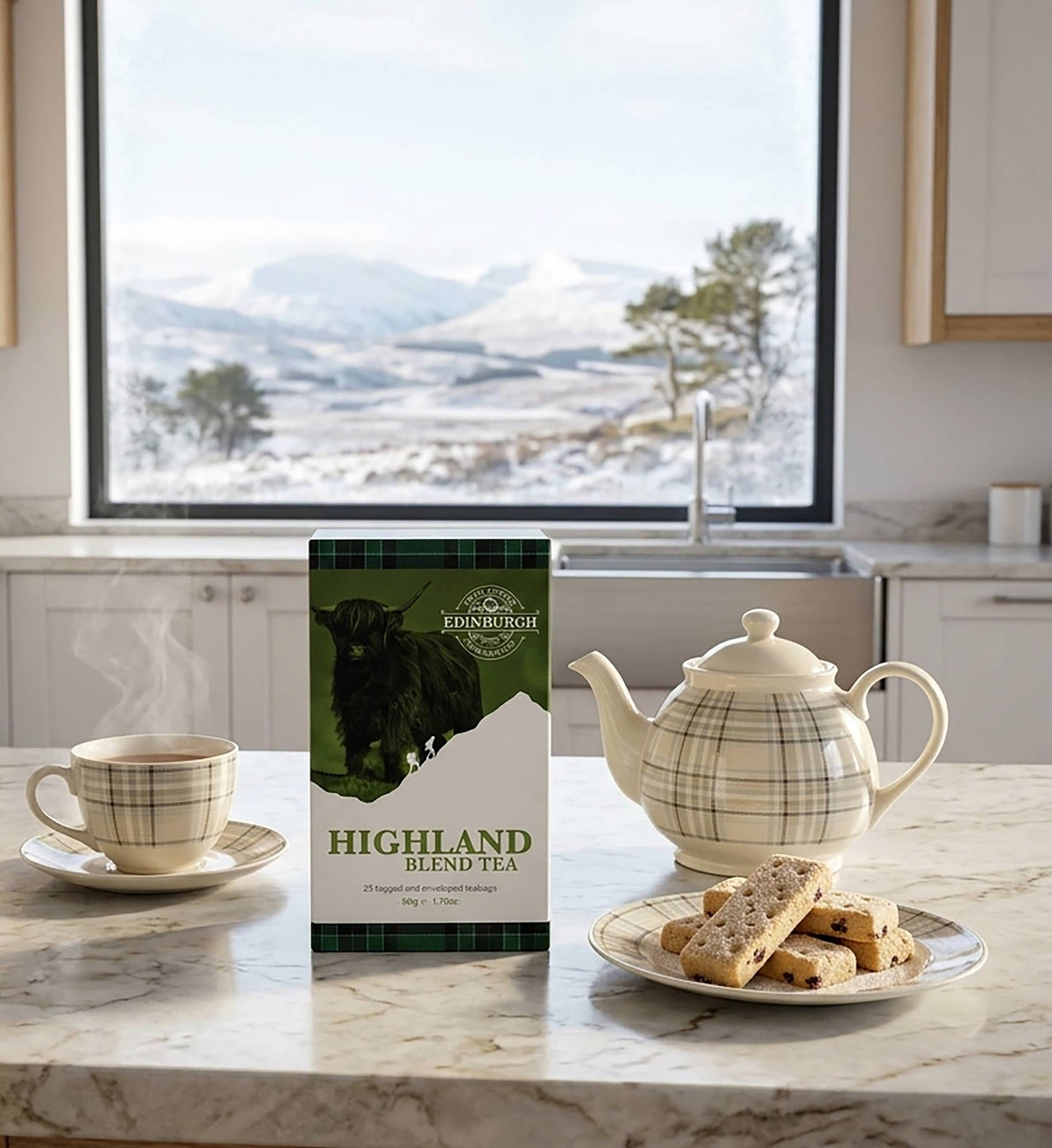 Edinburgh Tea & Coffee Co. Highland Blend Black Tea 25ct box