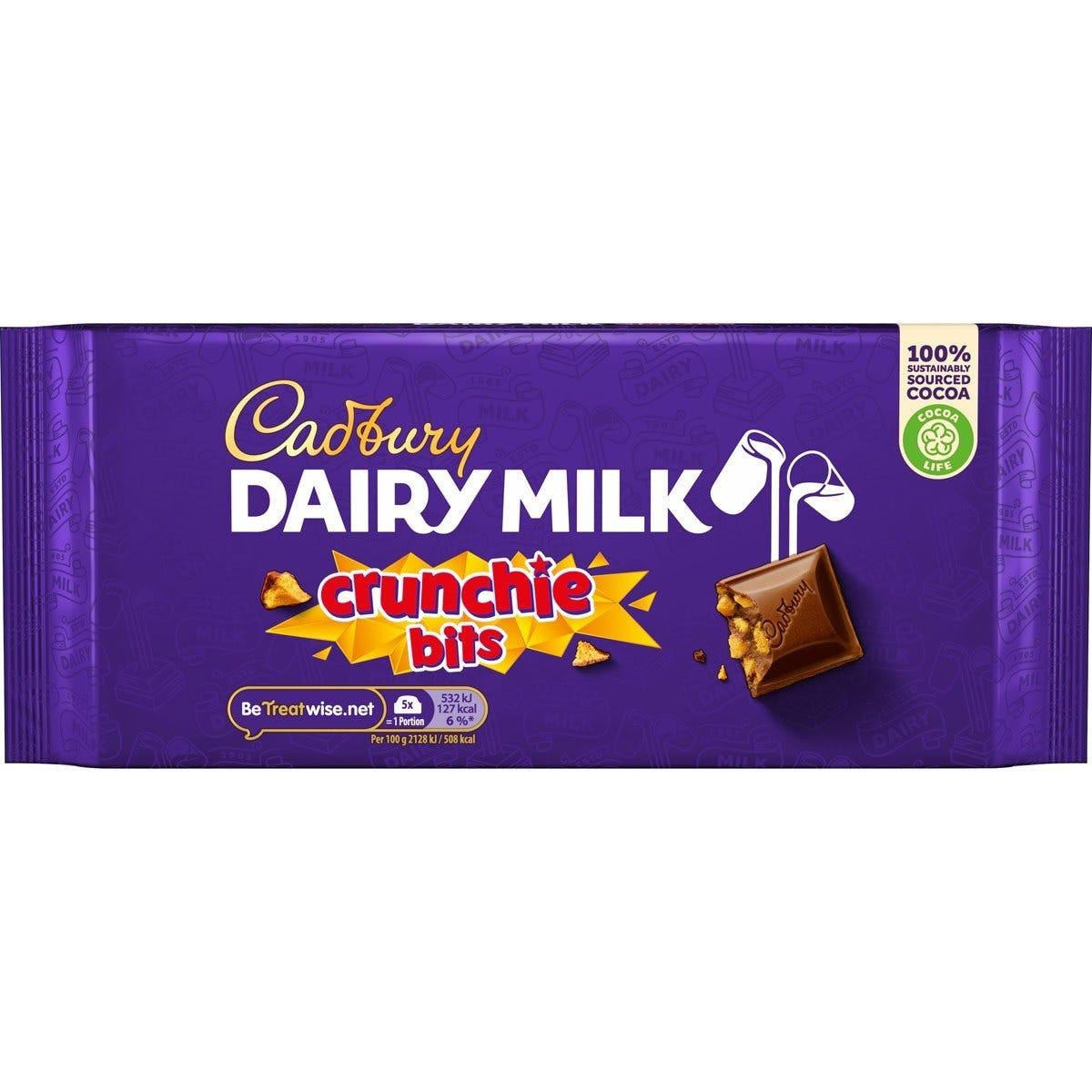 Cadbury Dairy Milk Crunchie Bits 180g