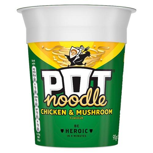 Pot Noodle Soup Chicken & Mushroom 90G
