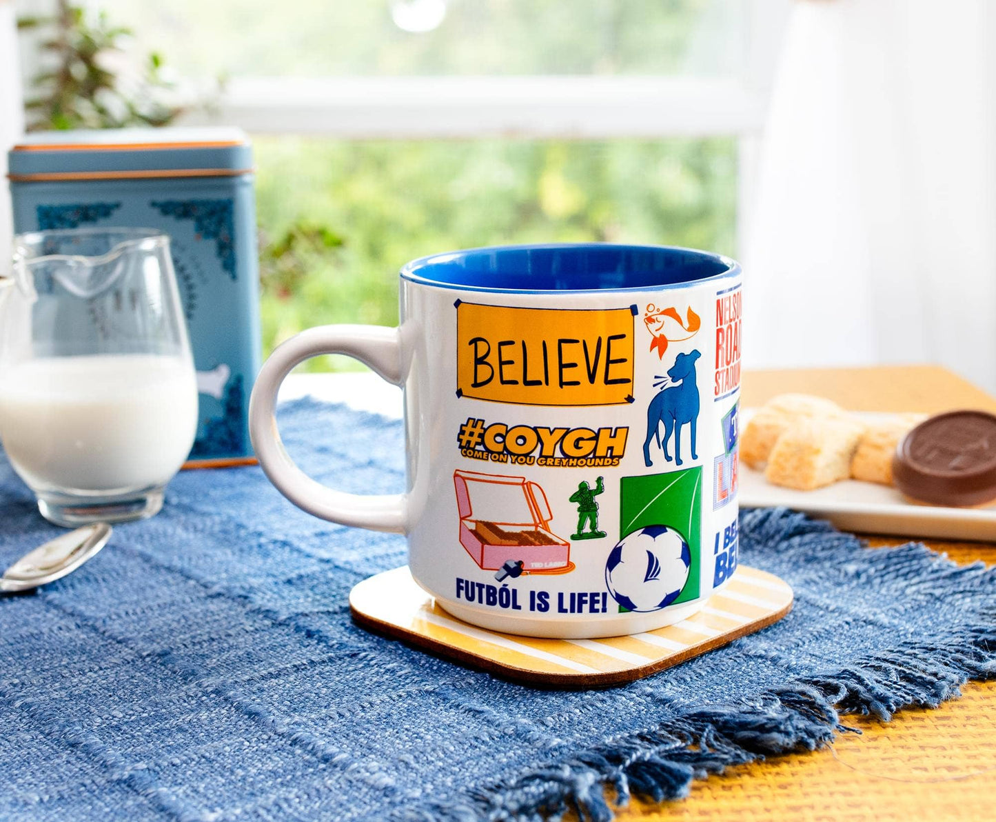 Ted Lasso Icons Ceramic Mug 13oz