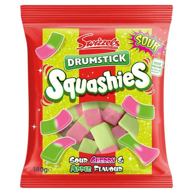 Swizzels Squashies Sour Cherry & Apple Flavour 140g