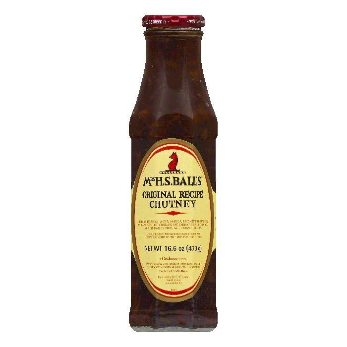Mrs. H.S. Balls Peach Chutney 470g (BB