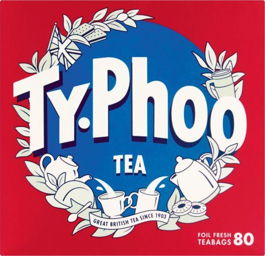 Typhoo Teabags 80 Count