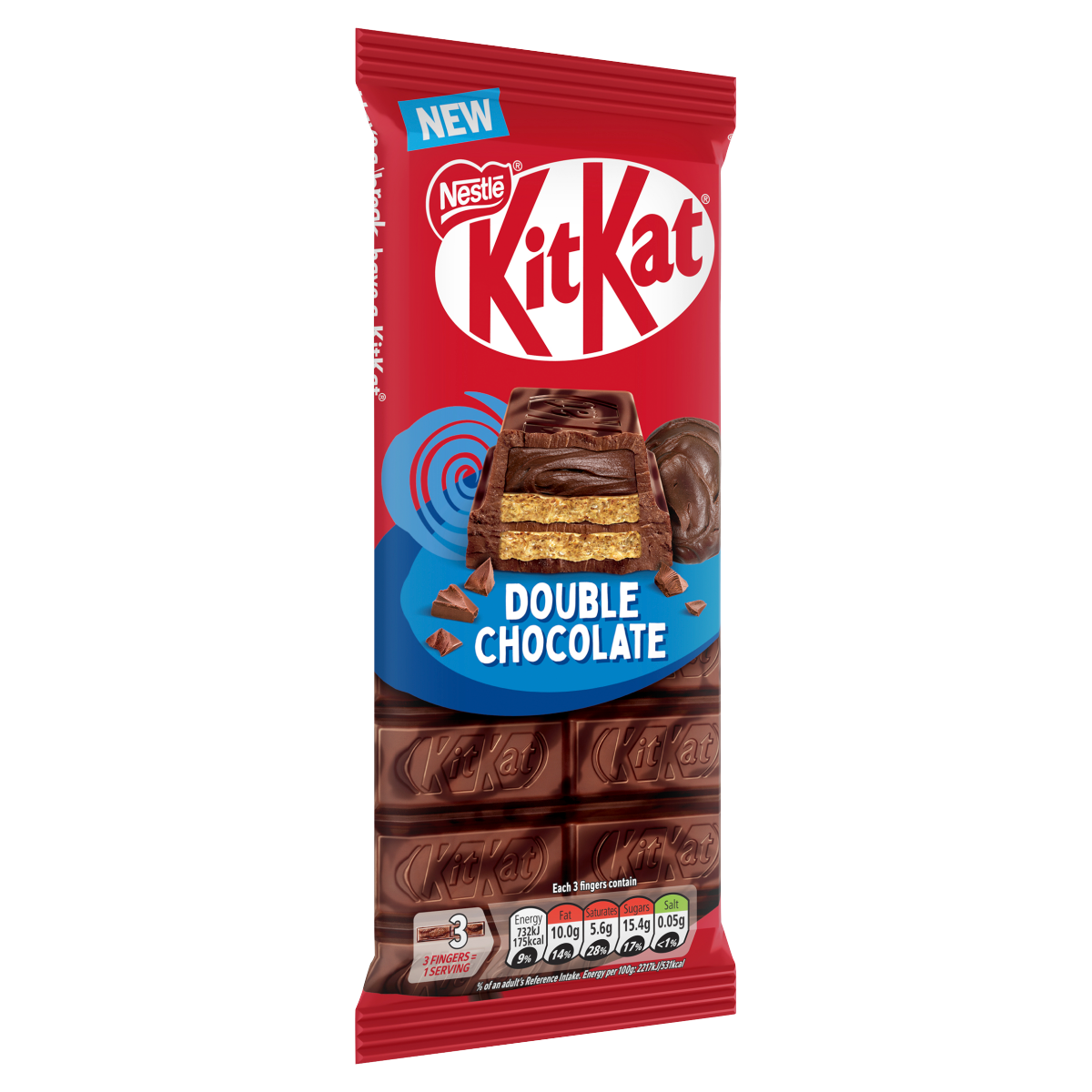KitKat Double Chocolate Sharing Bar 99g UK