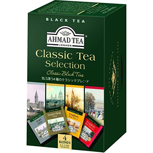 Ahmad ClassicTea Selections 4 Flavors  20 Ct Tea Bags