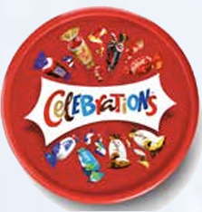 Mars Celebrations Tub 500g