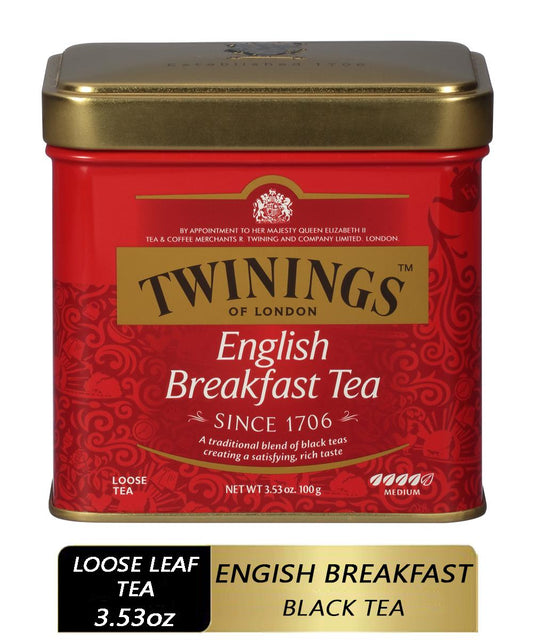Twinings English Breakfast Loose Leaf Tea 100g