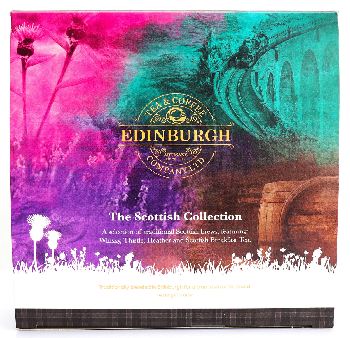 Edinburgh Tea & Coffee Co. Scottish Collection Tea Bags 40ct box