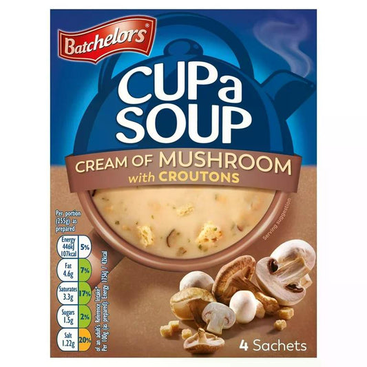 Batchelor's Cup a Soup Cream of Mushroom with Croutons 99g