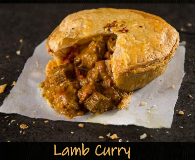 Lamb Curry Pie 9oz