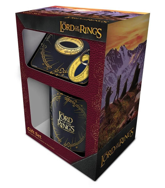 The Lord of the Rings Mug, Coaster & Keyring Gift Box