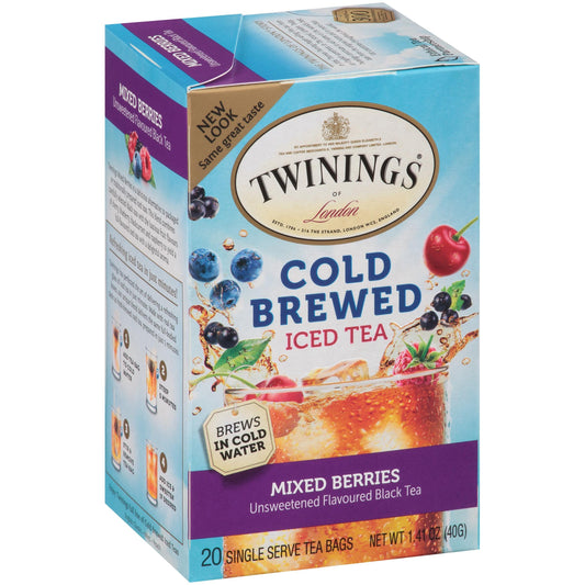 Twinings Cold Brewed Mixed Berries Iced Tea 20ct
