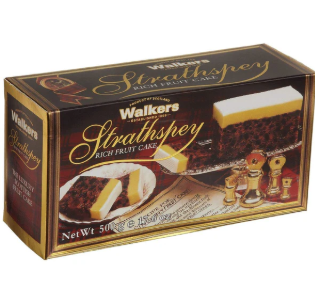 Walkers Glenfiddich Strathspey Rich Fruit Cake 500g