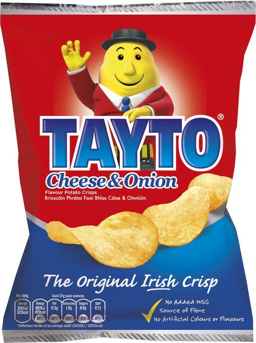Tayto Cheese & Onion Crispsg 37g