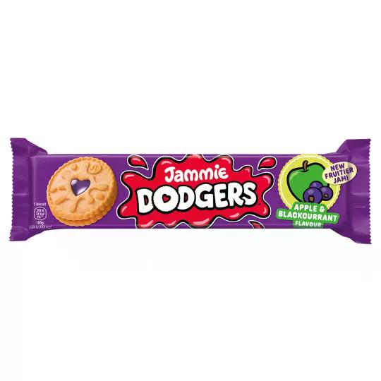 Burtons Jammie Dodgers Apple & Blackcurrant 140g