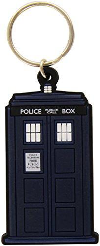Doctor Who TARDIS Rubber Keyring