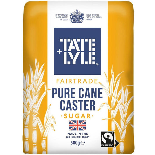 Tate & Lyle Fairtrade Caster Sugar 500g