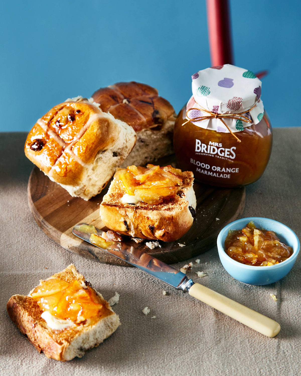 Mrs Bridges Blood Orange Marmalade 12oz jar