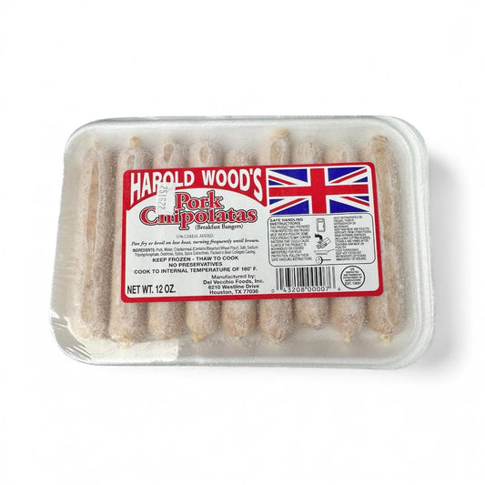Harold Wood's Pork Chipolatas 12oz