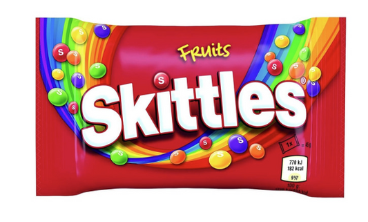 Skittles Fruit Sweets Bag 45g