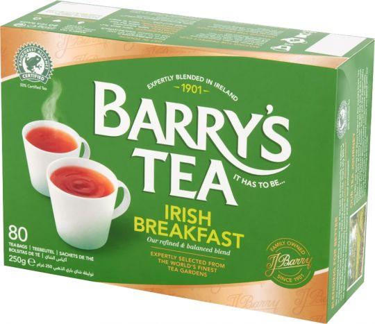 Barry's Irish Breakfast Teabags 80ct