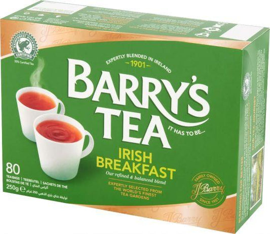 Barry's Irish Breakfast Teabags 80ct