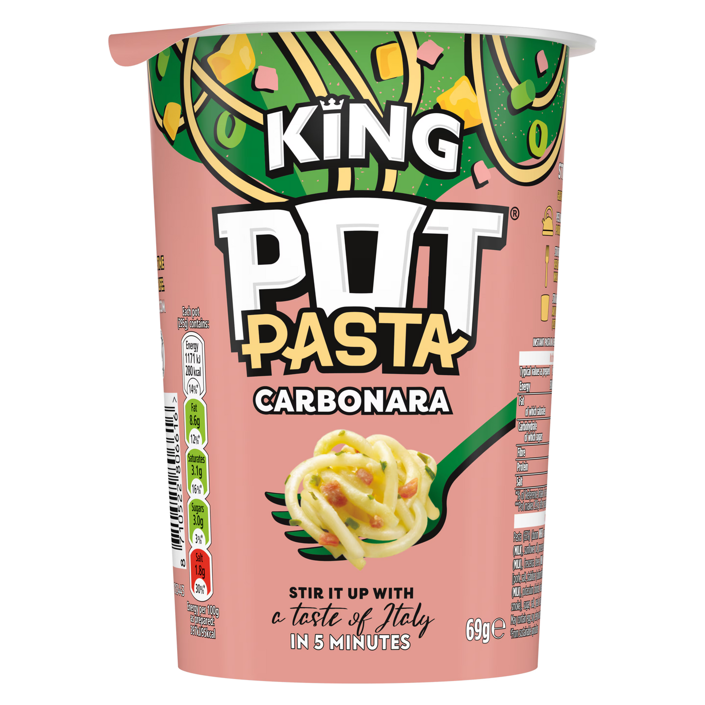 KING Pot Noodle Pasta Carbonara 69g