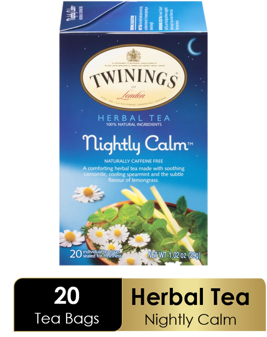 Twinings Nightly Calm Bedtime Blend Herbal 20ct