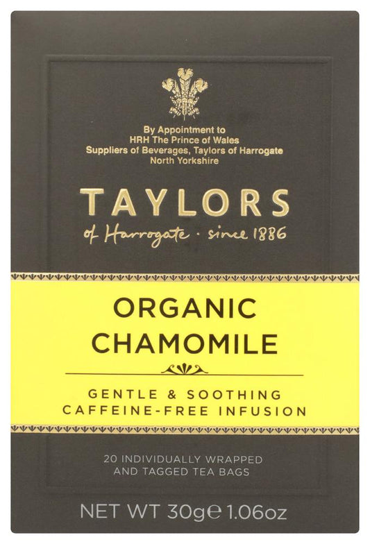 Taylors of Harrogate Organic Chamomile Tea 20ct