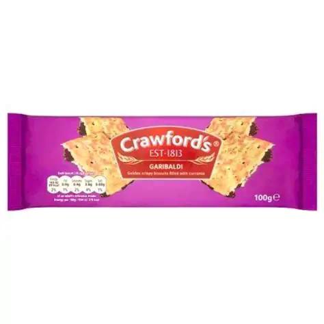Crawfords Garibaldi Biscuits 100g