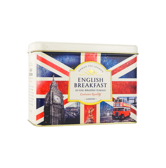 Ahmad Tea Union Jack Tin - English Breakfast 20ct