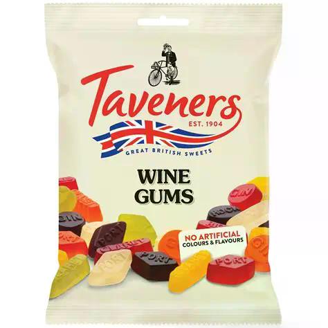 Taveners Wine Gums 165g