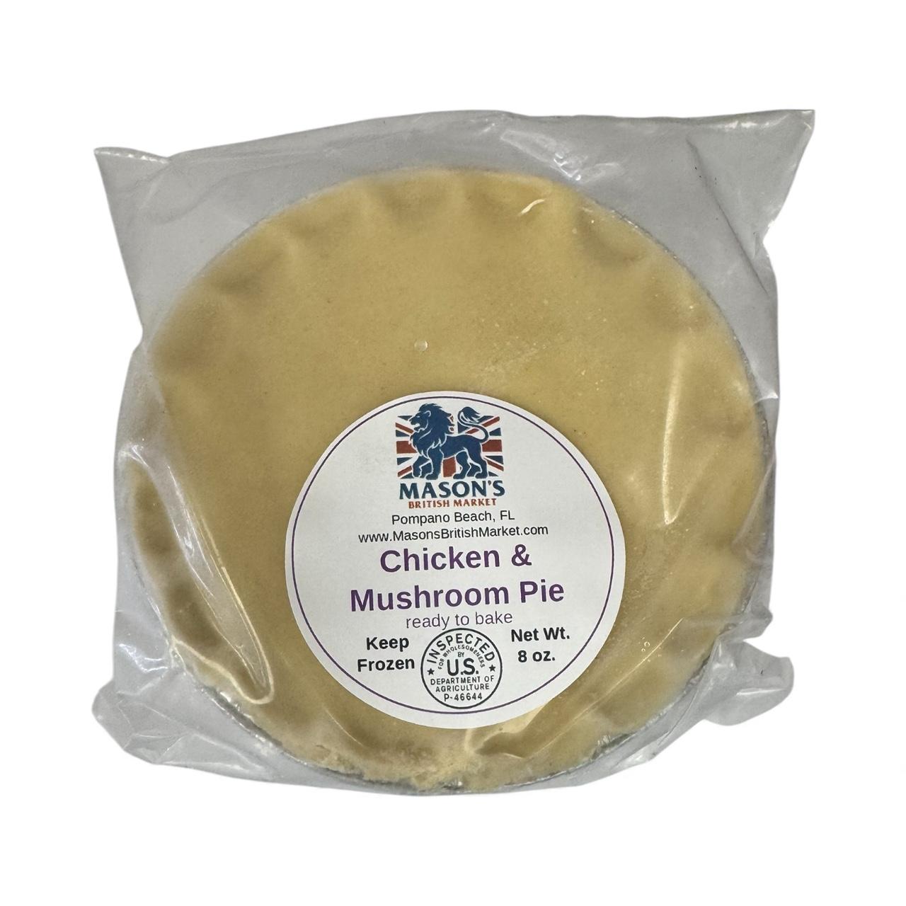 Mason's Chicken & Mushroom Pie 9oz