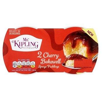 Mr Kipling Sponge Pudding Cherry Bakewell