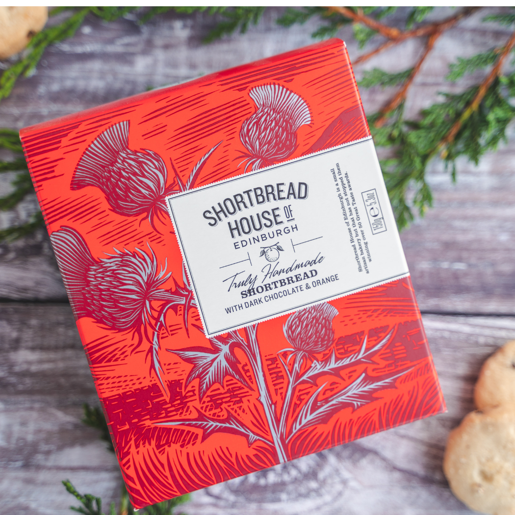 Shortbread House of Edinburgh Mini Chocolate Orange Shortbread 150g