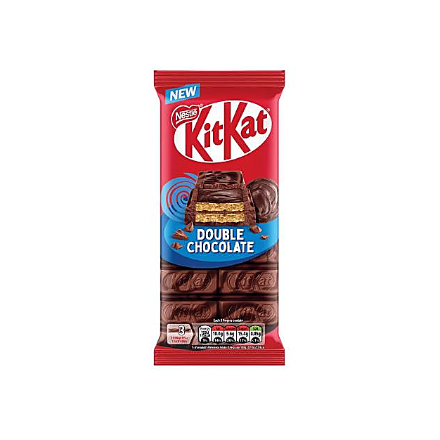 KitKat Double Chocolate Sharing Bar 99g UK