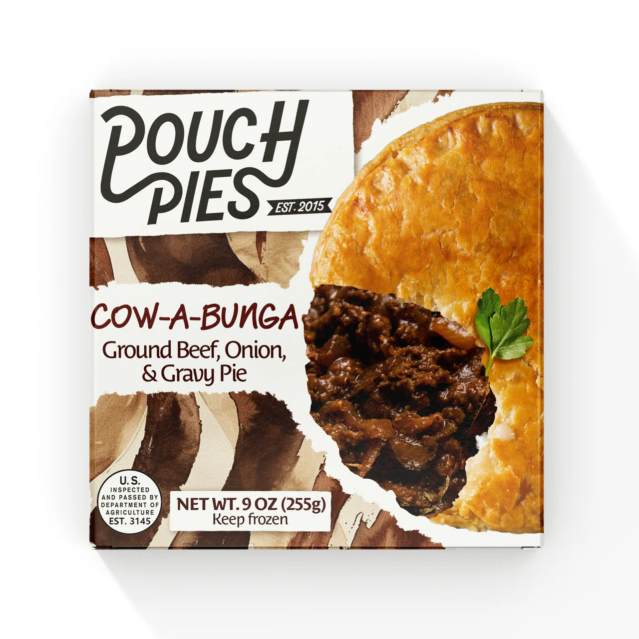 COW-A-BUNGA - Ground Beef & Onion Pie 9oz