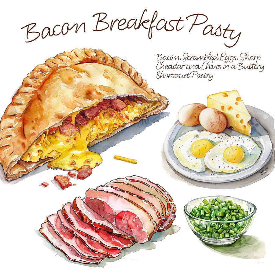 4&20 Bacon & Egg Breakfast Pasty (Frozen)