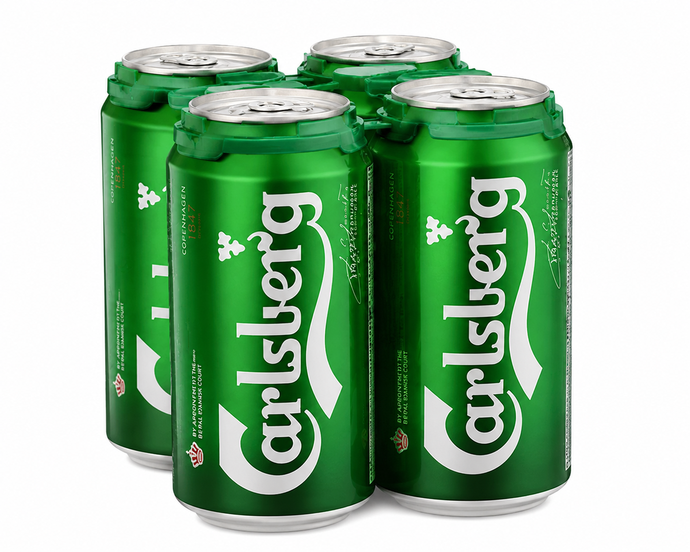 Carlsberg Lager 16oz 4pk Cans