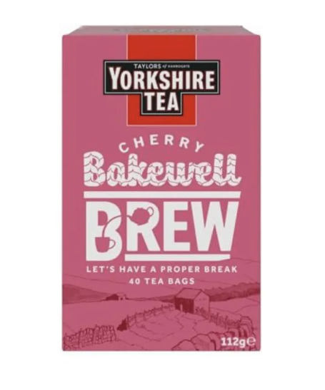 Yorkshire Tea Cherry Bakewell Brew 40ct
