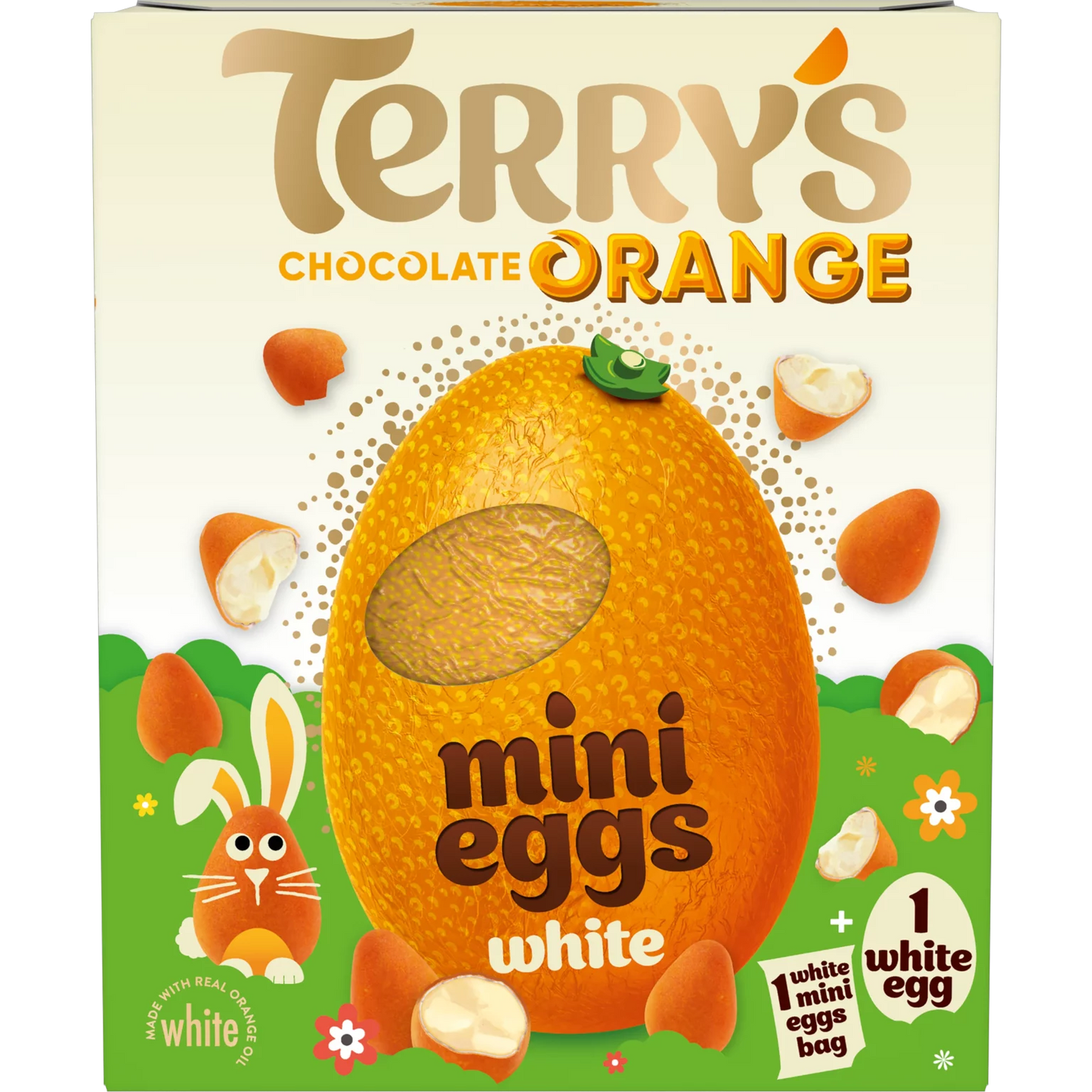 Terrys Chocolate Orange White Mini Eggs Easter Egg 200g