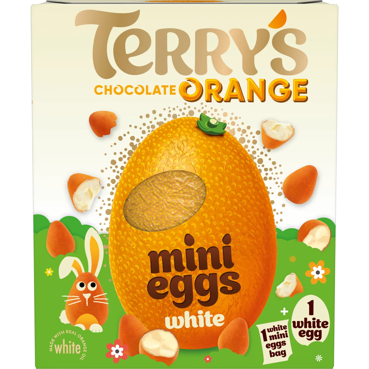 Terrys Chocolate Orange White Mini Eggs Easter Egg 200g