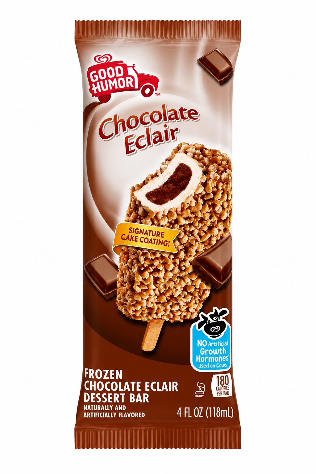 Good Humor Chocolate Eclair Individual Bar (USA)