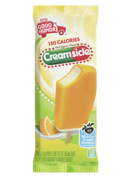 Good Humor Creamsicle Individual Bar (USA)