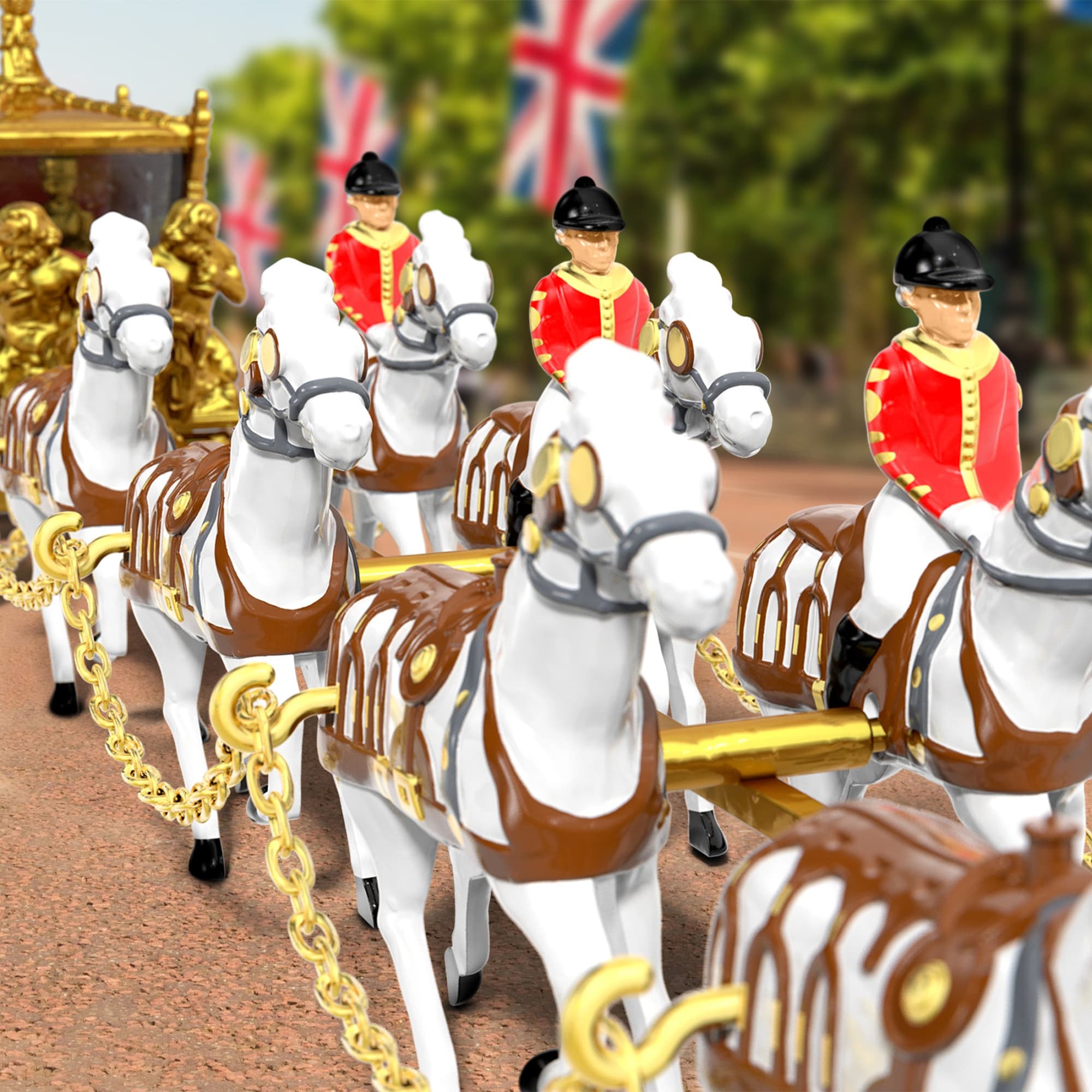Matchbox Collectors Coronation Gold State Coach | Mattel Creations
