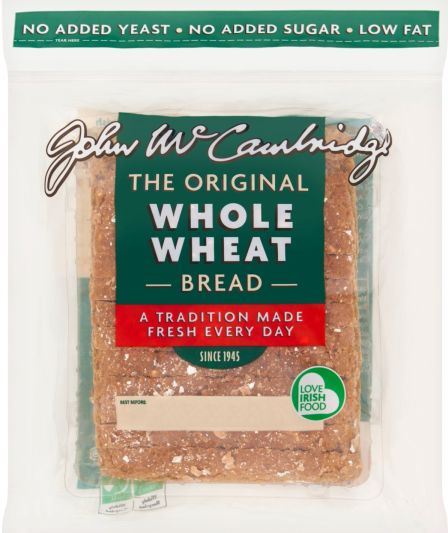 McCambridge Wholewheat Soda Bread 500g (FROZEN)