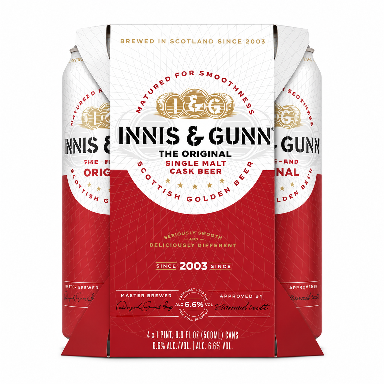 Innis & Gunn Original Scottish Ale 4pk 16oz Cans