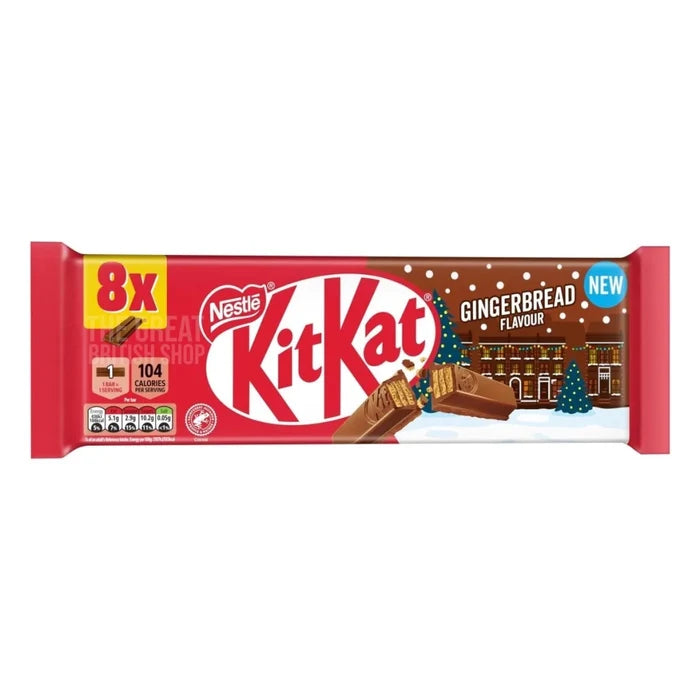 Nestle KitKat Two Finger Gingerbread Flavour 166g