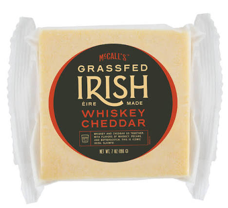 McCall's Grass Fed Irish Whiskey Cheddar Cuts 198g